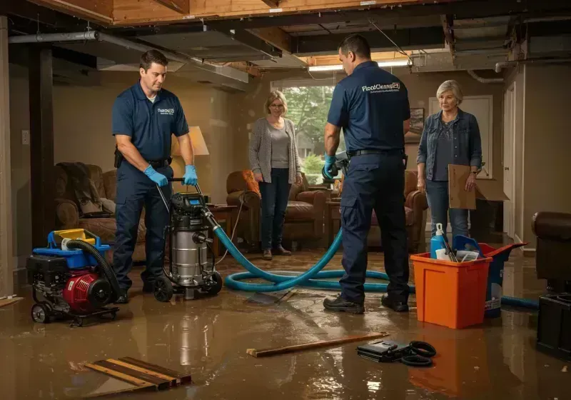 Basement Water Extraction and Removal Techniques process in Stafford Springs, CT